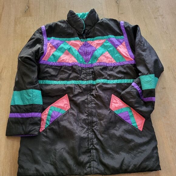 80's Dani Colby Puffer Jacket - Picture 1 of 9